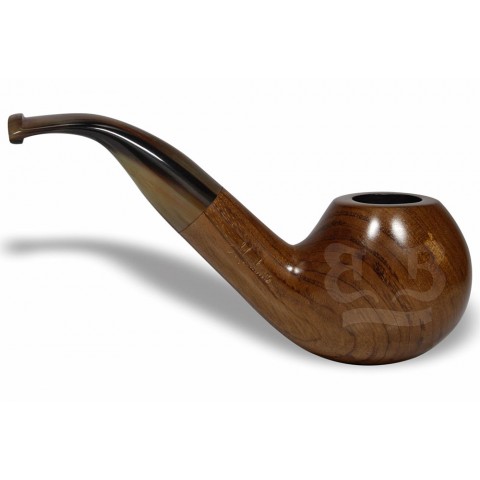 Cachimbo Montana Curvo (Aceita Filtro 9mm) Piteira Chifre